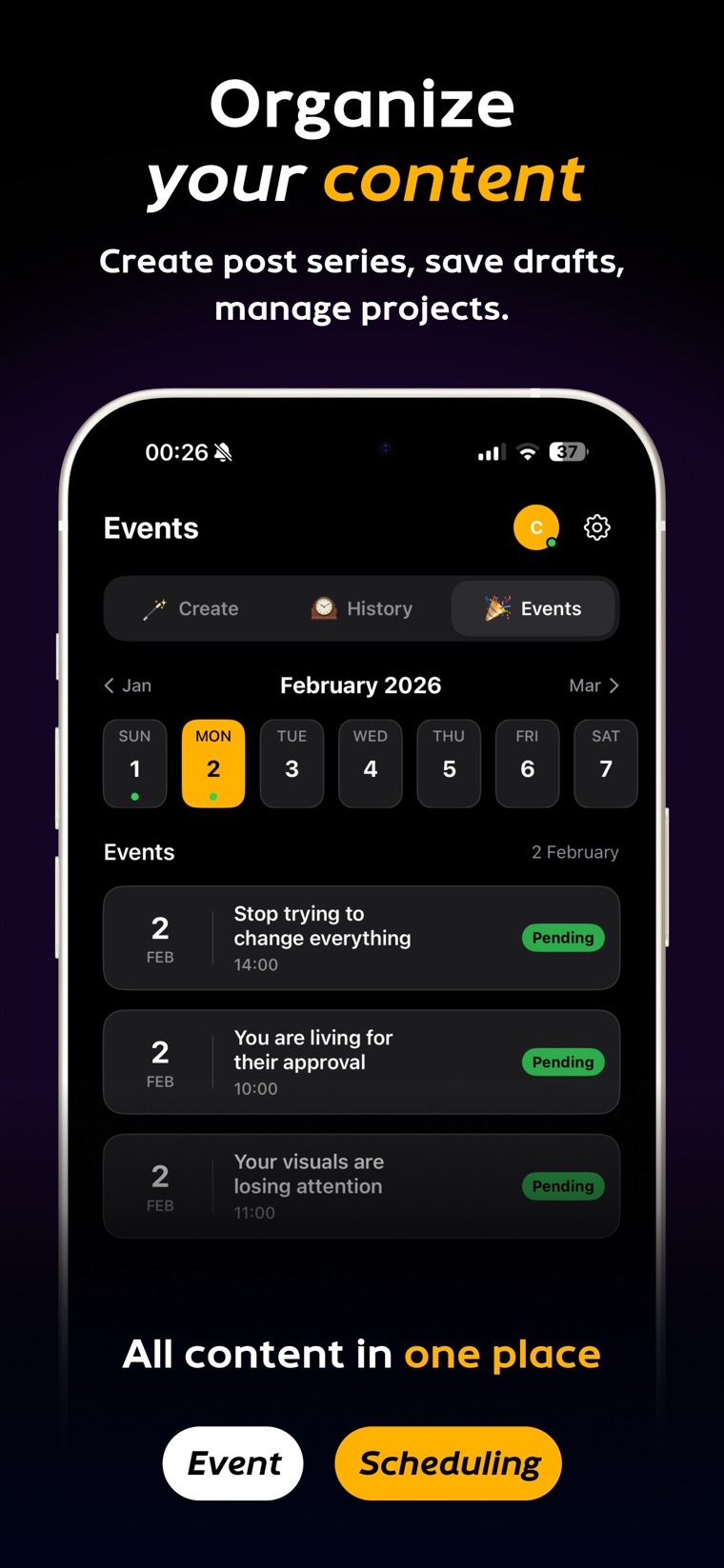 Personal copywriting and style prompts in Carousai